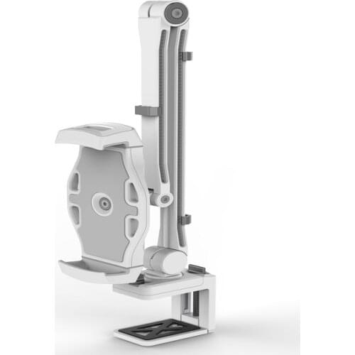 Aluminum Alloy Desktop Tablet PC Stand Screen 360 Rotating Lazy People Holder for iPad Air Mini 7-12 inch Easy for Charge Design