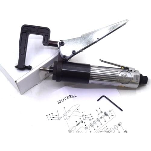 Pneumatic Straight Spot Weld Drill Remove Welding Spot By Car Automotive sheet metal spot welding 8mm Bits WL-6051