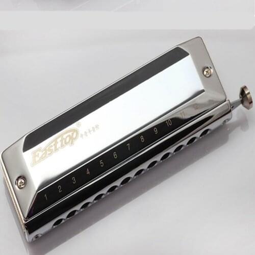 Easttop Chromatic Harmonica 12 Hole 48 Tone ABS Comb Alto D Key Armonica Cromatica Mouth Ogans Professional Music Instrumentos