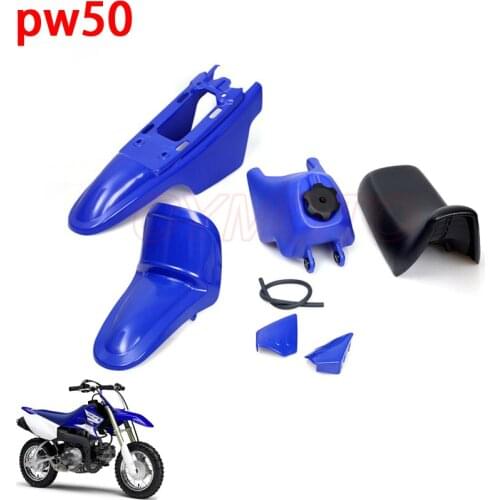 Bodywork Plastic Fairing Body Kit for Yamaha PW50 PY50 PW 50 PEE WEE Plastic Fender Body Seat Gas Tank Kit