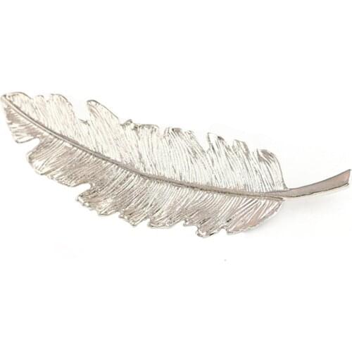 Leaf Metal Hairpin Princess Bobby Pins Barrette Girls Hairpins Hair Clips For Women Hair Accessories