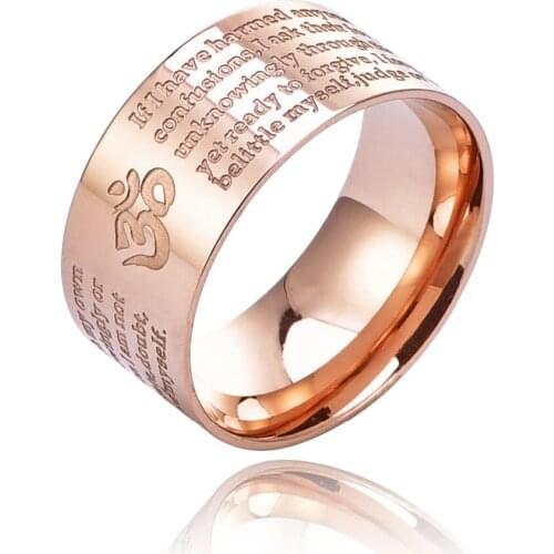 Fashion Simple Rose Gold Silver Black Stainless Sculpture Ring For Women Men Ring Female Jewelry Party Couple Gift Drop Shipping