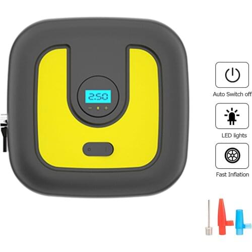 150PSI 12V Tyre Inflator Digital Car Tire Inflatable Pump illumination Auto Air Compressor for Cars Wheel Tires Electric inflato