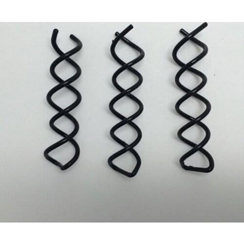 New Hair Accessories Spiral Spin Screw Pin Hair Clips Hairpin Twist Barrette Bridal Plate Made Tools Black Color Makeup Tool Kit