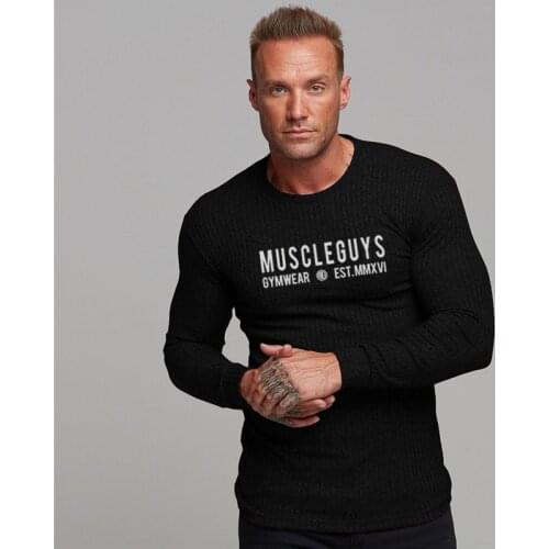 New Autumn Sweaters Men New Fashion Casual O-Neck Slim Cotton Knit Quality Mens Sweaters Pullovers Men Brand Fitness Clothing