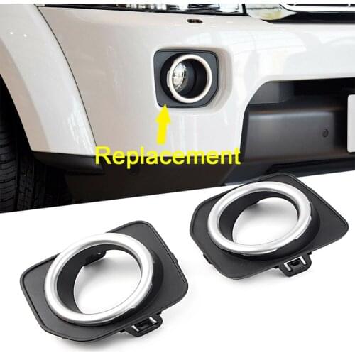 Car Front Bumper LH Lamp Trims For Land Rover LR4 Fog Light Lamp Bezel RH LR051335 +LR051337