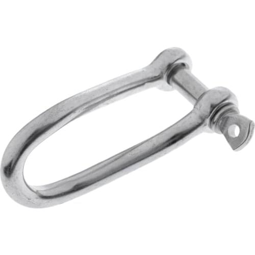 Durable Strong Stainless Steel Boat Twisted Anchor Shackle 3" x 1.26"