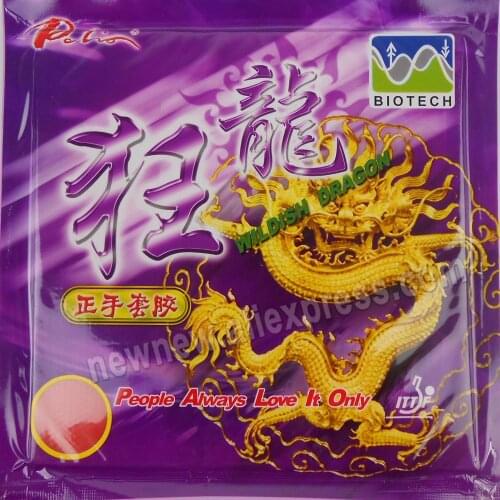 Palio table tennis rubber wildish dragon for forehand table tennis racket rubber
