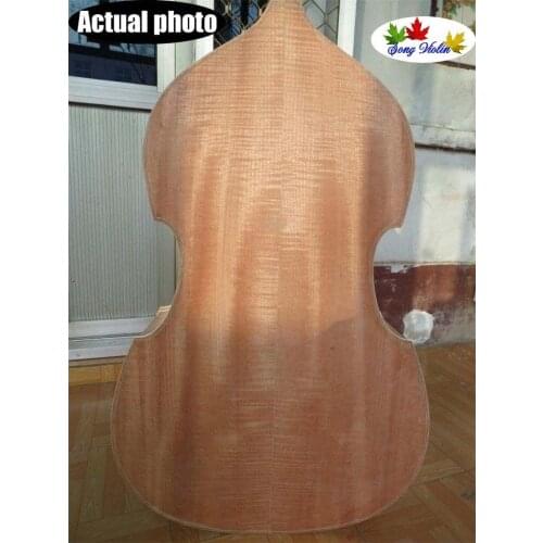 Hand carved white/unfinished 3/4 upright bass #4435hand carved white/unfinished