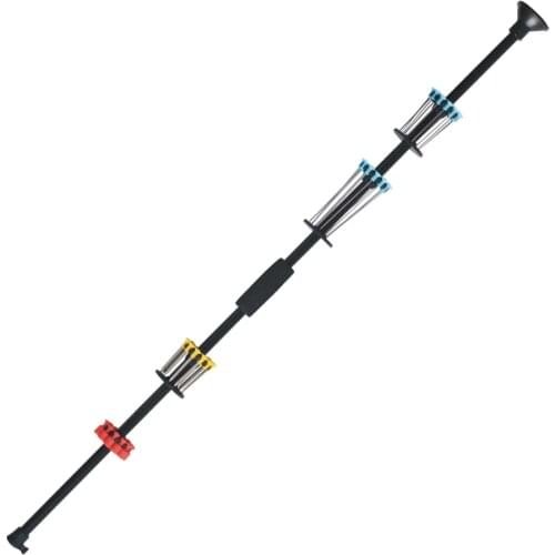 Airsoft Sports Toy Blowgun / 36'' & 48" BLACK BLOWGUN WITH 48 DARTS/ .40 Caliber Aluminum tube W. Comfort Grip /Hunt & shooting