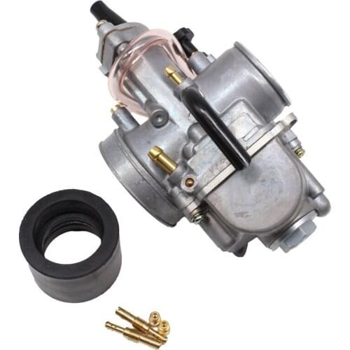 Alconstar- Universal PWK 21 24 26 28 30 32 34 2T 4T Motorcycle Carburetor With Power Jet For Yamaha