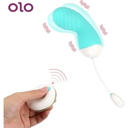 OLO 10 Speed Vibrator Wireless Remote Control Clitoris Stimulation Silicone Sex Toy for Woman G spot Vaginal Massager