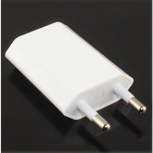 High Quality European EU Plug USB AC Travel Wall Charging Charger Power Adapter For Apple iPhone x 9 8 7 6 6S 5 5S 4 4S 3GS