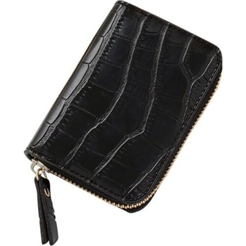 Womens Purse Card Holder Purses Wallets Vintage Luxury Business Credit Cards Case Coin Pockets Female Clutch Bag