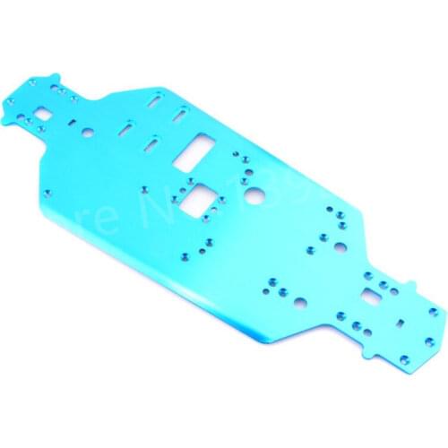 HSP Upgrade Parts 02001 Metallic purple Chassis For HSP RC 1/10 Scale Models Nitro Power 94101 94102 On-Road Car Parts