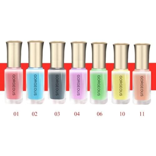 1PC Candy Nude Color Quick-drying Translucent Jelly Nail Polish New Nail Art Design
