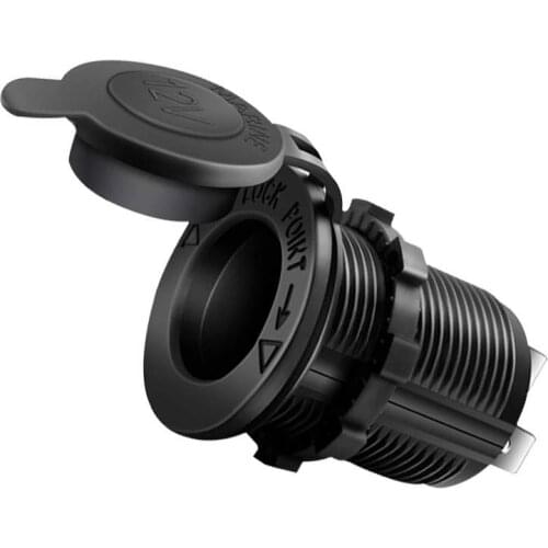 1Pc 12-24V 180W Car Cigarette Lighter Socket Waterproof Plug Power Outlet Adapter For Car Auto Boat RV Bus Car Accessories New