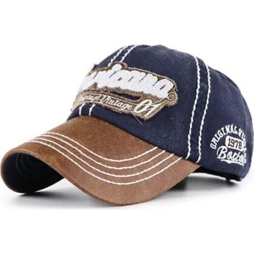 2019 New Wash Do Old Letter Parent-child Baseball Caps Spring Autumn Brand Snapback Cotton Hats For Women Men Kids Peaked Cap