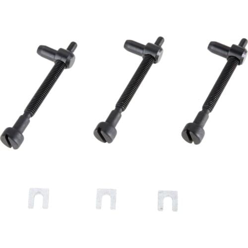 3Pcs Garden Chain Adjuster Screws Fits For HUSQVARNA 61 66 162 181 266 268 272 281 288 Chainsaw Replaces Number 501 53 71-01