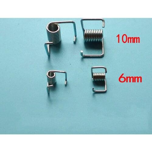 5 piece /lot 6mm/10mm3D Printer Parts Torsion Springs 1mm/1.4mm wire diameter Timing Belts Lock Springs
