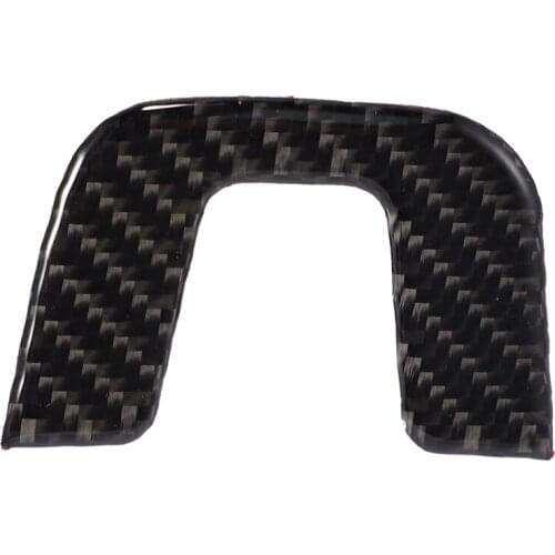 Carbon Fiber Steering Wheel Decorative Cover for Pat B7 CC 2012-2016