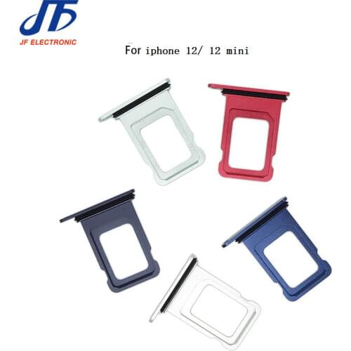 20pcs/lot Sim Card Tray Slot Holder replacement For iPhone 12 PRO MAX 12 MINI SE2 Free shipping
