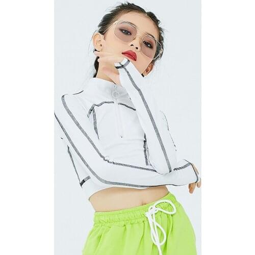 Childrens hip-hop hip-hop suit girls jazz dance costume girl catwalk fashion model dance suit girls outfits baby girl clothes