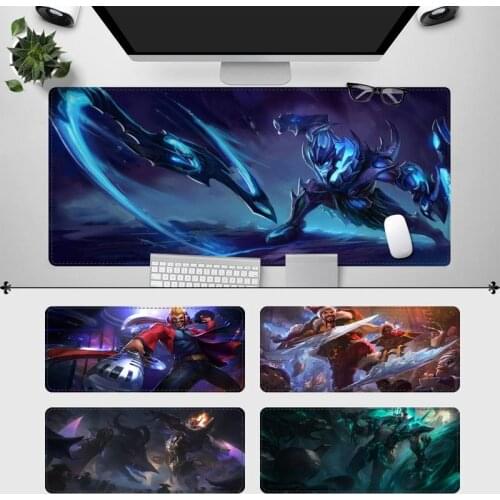 Elegant League of Legends Draven Gaming Mouse Pad Gaming MousePad Large Mouse Mat Desktop Mat Computer Mouse pad For Overwatch