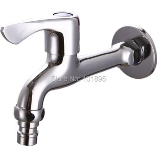 L16721 Wall Monuted Brass Material Long Body Bibcock