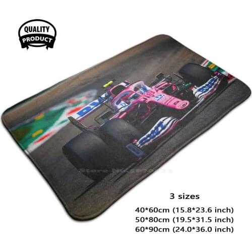 Lance Stroll On His Way To The Podium During The 2020 Italian Grand Prix At Monza 3D Household Goods Mat Rug Carpet Foot Pad