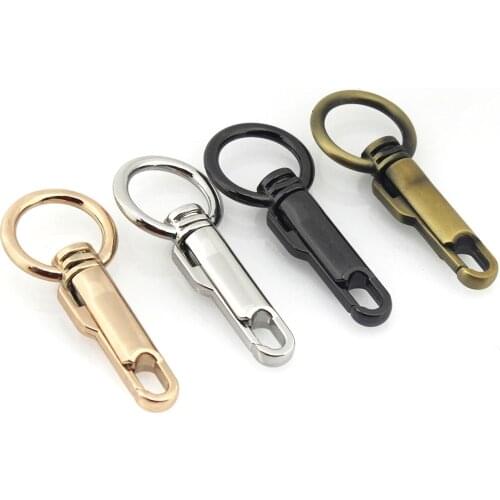 1pcs Metal Snap Hook Fashion Clasps Clips Keychain for DIY Handbag Bag Purse Luggage Hardware Closure Bag Parts Accessories