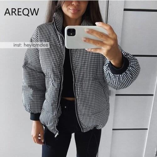 Winter Cotton Parkas Fashion Autumn Winter New Style Warm Puffer Jacket Womens Oversized Jacket Coat Outwear