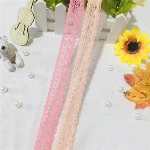 NS1059 2.2cm Wide Elastic Stretch Lace Trim for Fashion Dress