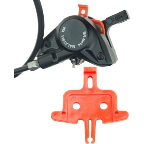 Plastic Professional Convenient Brakes Pads Spacer Orange Bike Brakes Pads Spacer Long Service Life for MTB