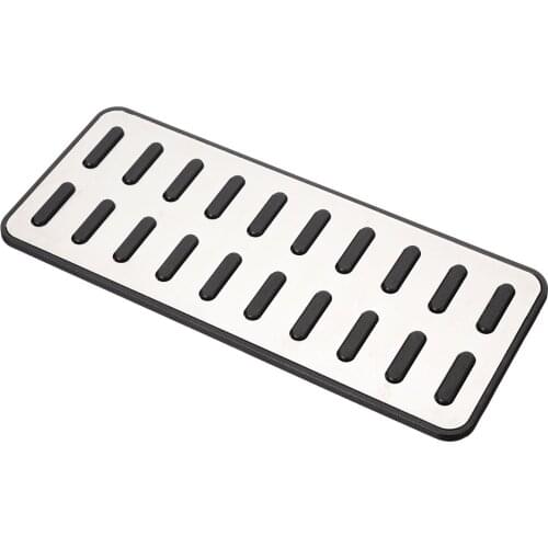 High Quality 1pc Aluminum Alloy Footrest Auto Car Interior Foot Rest Pedal Cover For Hyundai Elantra i30 For KIA Optima K5