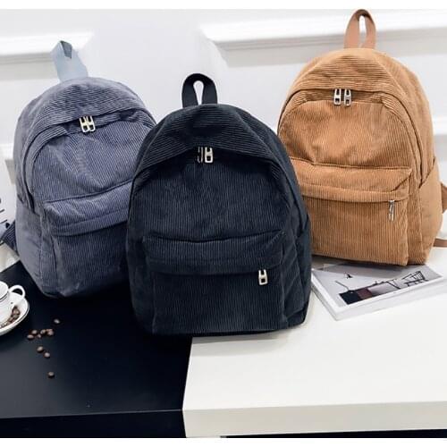 Backpack Fashion Women School Backpack Pure Color Women Backpack Teenger Girl School Bags Female Mochila Bagpack Pack