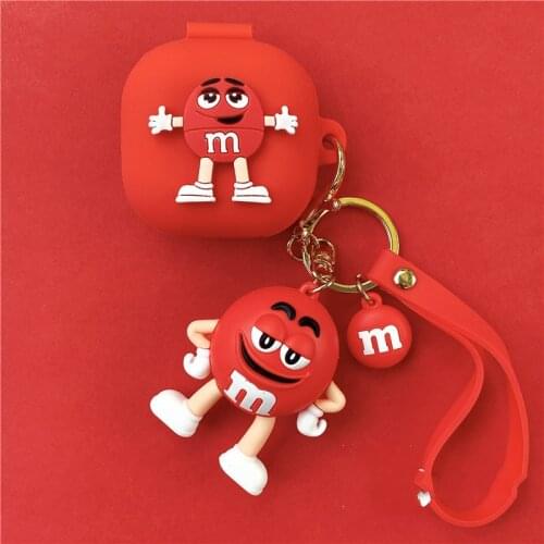 Cute Silicone Cover for Samsung Galaxy Buds Live 2020 Case Bluetooth Earphone Case Wireless Headphone Protective Case Box Bag