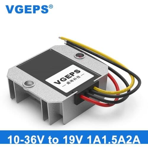 10-36V to 19V DC power supply voltage regulator module 12V24V to 19V buck-boost DC-DC power converter