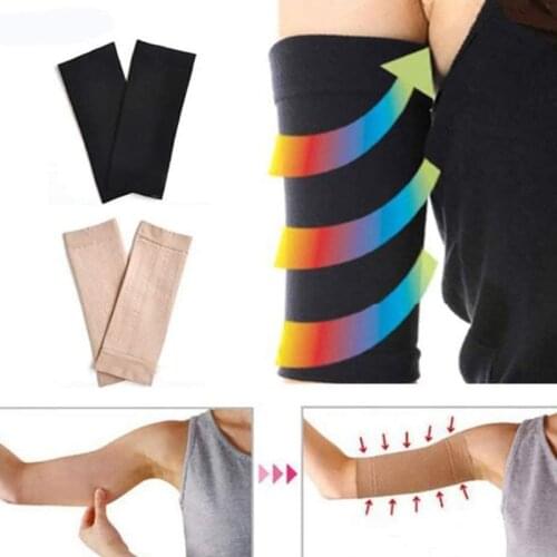 2pcs Strong Compression Shaper Arm Wrap Weight Loss Thin Legs Thin Arm Slimmer Sleevelet for women Slimming Wrap Belt Band