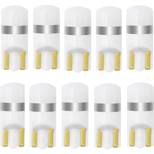 20pcs 10pcT10 W5W 3030 1led 5W Tail Lights Width Lamp Reading Light White Clearence Lights Lamp For Auto Car Interior Dome Light