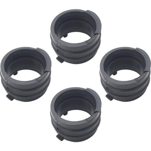 4 Pieces Carb Intake Manifold Boot Pipe Manifold for Honda CBR400 NC23