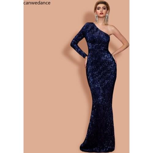Женские платья на одно плечо Canwedance China At AliExpress