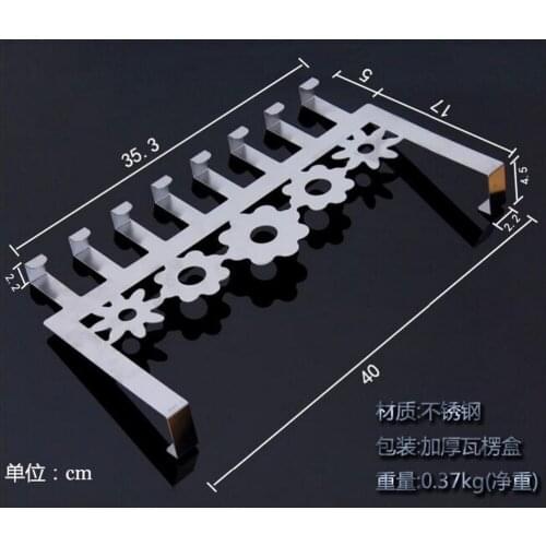The stainless steel door hanger door from nail hooks coat hook creative bedroom door tied back