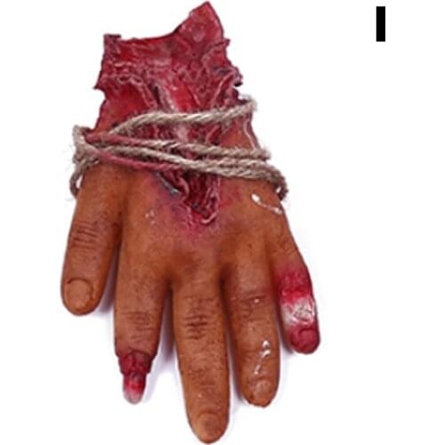 Halloween Toy Bloody Body Part Hand Feet Scary Gory Severed Horror Prop LBV