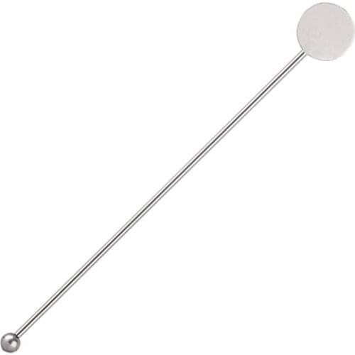 Creative Stainless Steel Mixing Spoon Long Handle Bar Spoon Cocktail Stirrer Metal Swizzle Stick For Blending Bar Tools