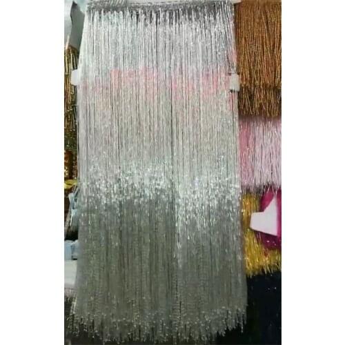 Top selling beaded Fringe Ribbon Trim Fringe Tassel Lace Trim JRB-102231 for party dress