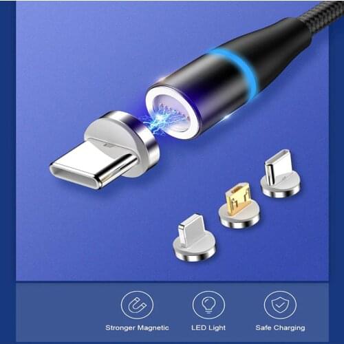 Magnetic Charger Cable Fast Charging Micro USB Cable For Huawei Honor 6A,Honor 6C Pro,Honor 7X,Honor 8 Lite,P9 Lite mini