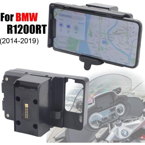 Mobile phone Navigation bracket USB phone charging for BMW R1200RT 2015-2019 2016 2017 2018
