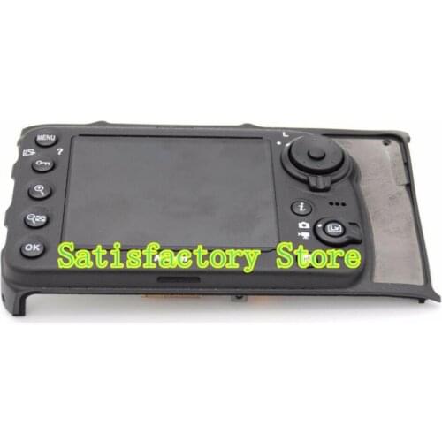 Original Back Rear cover case shell Assy Unit with LCD,Button,Flex cable FPC For Nikon D810 Camera Repairment