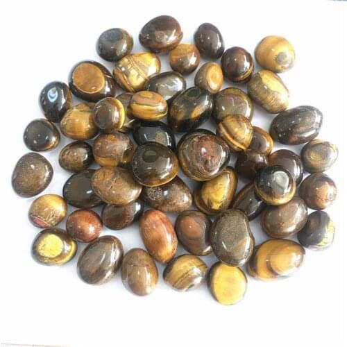 Natural colorful quartz tiger eye tumbled crystals healing stones for home decoration
